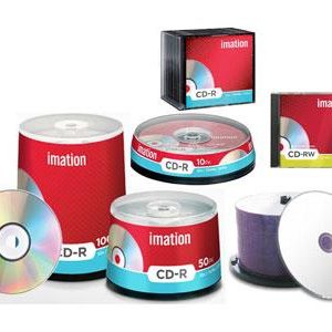 IMATION CD-RW Rewritable Slim One Piece 700MB
